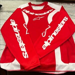 Alpinestars Red Kids Shirt